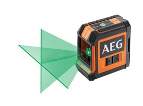 تراز لیزری AEG دو خط نور سبز CLG220-B